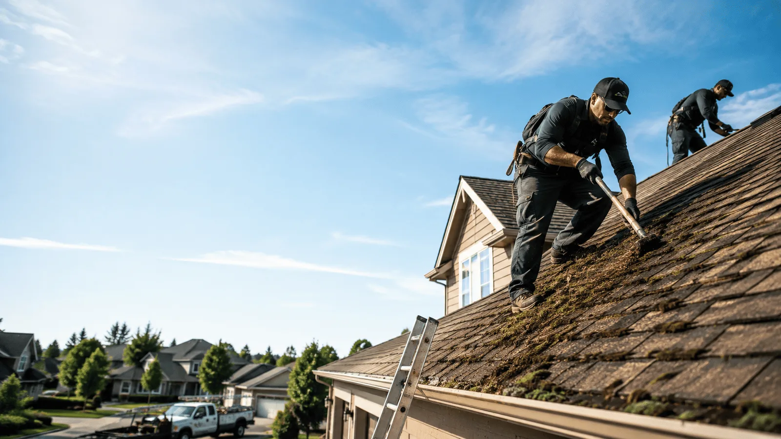 Roof Moss Removal in Thebes, IL near me